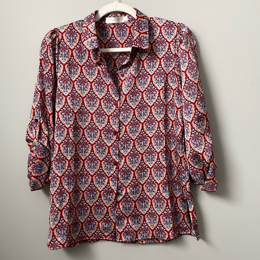 43. Flamant Rose Blouse